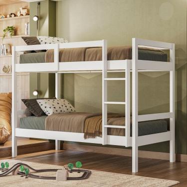 Imagem de Beliche Solteiro De Madeira Pinus e MDF 22 Woodstore