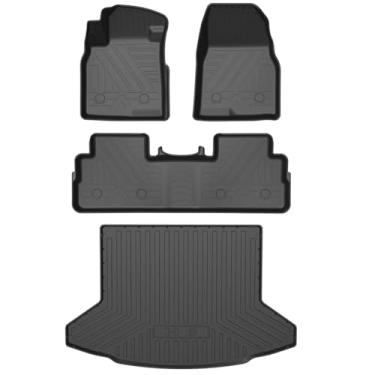 Imagem de Use compatível para HAVAL H6 GT Car Carpet HAVAL H6 HEV Car Floor Mat H6 Trunk Mat Conjunto completo de acabamento para caber compatível para HAVAL H6GT Tapete de chão à prova d'água(LHD 4WD H6GT allm