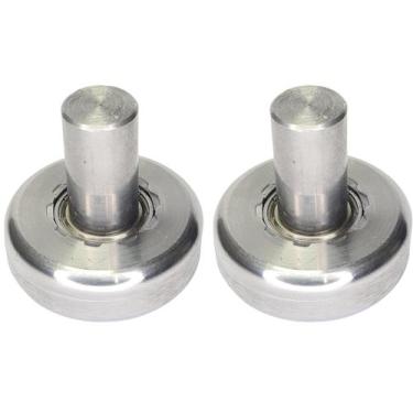 Imagem de Kit 2 Roldana Guia Superior Porta de Correr 43mm Novo Design - Tudo Fa