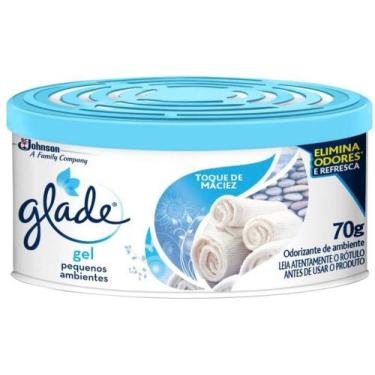 Imagem de Odorizador de Ambiente Gel Glade 660839 - Toque de Maciez 70g