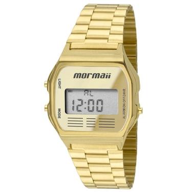 Imagem de Relógio Mormaii Unissex Vintage Dourado - MOBJ3808AB/4D