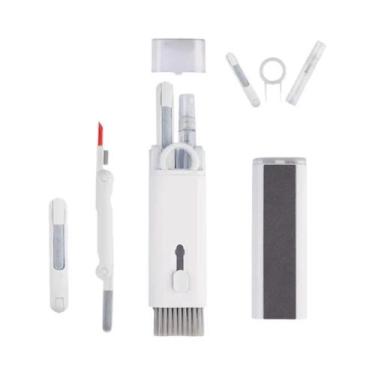 Imagem de Kit de Limpeza 7 em 1 para Teclado e Fones de Ouvido - com Extrator de
