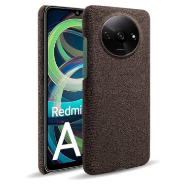 Imagem de Capa para Xiaomi Redmi A3 4G,Capa desenhada em lona,Case Protetora Ultrafina com Empunhadura Macia,Design em Tecido Antichoque e Antiarranhões-Beown
