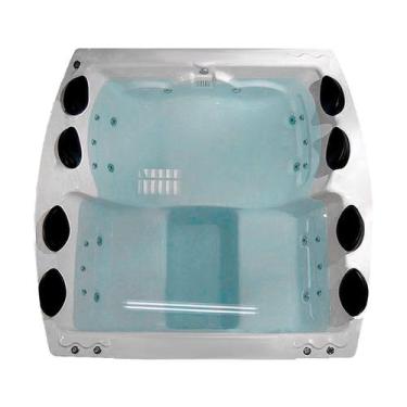 Imagem de Spa Quadrado Vitória PADRÃO com hidro - Brasil Banheiras, 2,42x2,31x1,