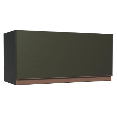 Imagem de Armário Aéreo Madesa Reims 70 cm 1 Porta - Preto