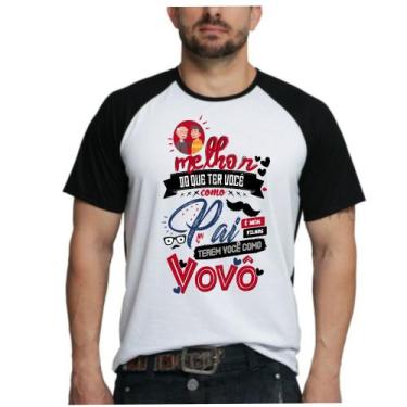 Imagem de Camiseta camisa masculina vovô herói avô dia dos pais  - Dog's, Branco