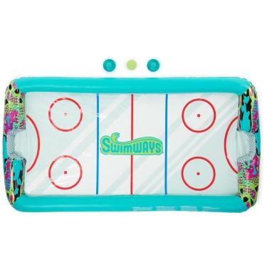 Imagem de Conjunto de hóquei de mesa flutuante em água SwimWays Hydro Hockey