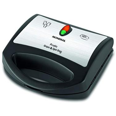 Imagem de MONDIAL Crepeira Pratic Crepe & Hot Dog, Preto/Inox, 850W, 220V - CP-01