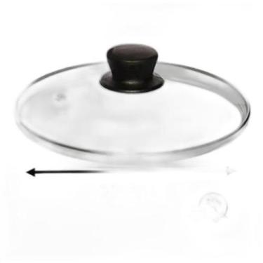 Imagem de Tampa Panela Caçarola E Frigideira Puxador Pegador Vidro - Magazine He