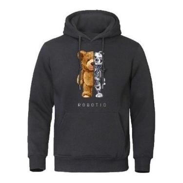 Imagem de Blusa De Frio Moletom Urso Ted Robô Robotico - Use Nerd, G