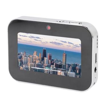 Imagem de Câmera Digital 4K Com Tela de Toque, Câmera de Vlogging de 64MP Com Lente Tripla de Visão Noturna, Câmera de Viagem Compacta Em Vlog Suporta Transmissão OTG, Tiro de Tela de
