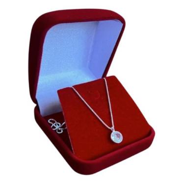 Imagem de Colar Femino Ponto De Luz Prata 925 Presente Amor Mãe Namoro - Beija L