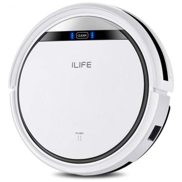 Imagem de Aspirador de Pó Robô, com Carregamento Automático, Controle e Multifunção, branco, 110v, ILIFE V3s Pro, Branco
