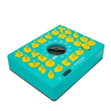 Imagem de Jogo Contra o Tempo Tabuleiro 26 Peças Infantil Raciocínio Rápido 50 Segundos Encaixe Polibrinq