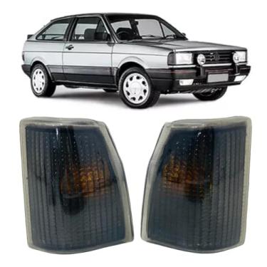 Imagem de Lanterna Seta Dianteira Gol Saveiro Parati Voyage 1987 1988 1989 1990 Fumê
