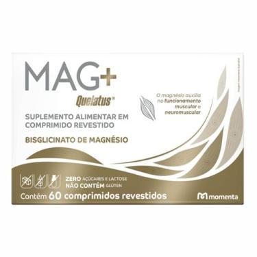 Imagem de Suplemento Alimentar Mag+ Quelatus 60 Comprimidos Revestidos - Momenta