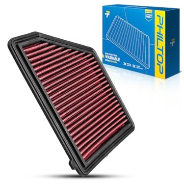 Imagem de PHILTOP Filtro de ar do motor, filtro de ar de carro de substituição para 153