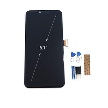 Imagem de FainWan Display LCD Touch Screen Digitalizador Assembly Glass la pantalla Kit de ferramentas de reparo de substituição compatível com LG G8 ThinQ LM-G820 15.5 cm