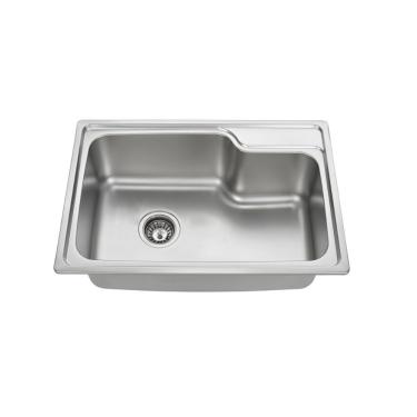 Imagem de Cuba Para Cozinha Gourmet Pia Inox 55x42x20cm Acetinado Ghelplus Inox
