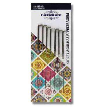 Imagem de Kit De Agulha Para Feltragem Lanmax Com 07 Und Lm - Kit Ag
