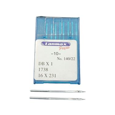 Imagem de Agulha Cabo Fino Dbx1 Para Maquina De Costura Reta Industrial Numero 22