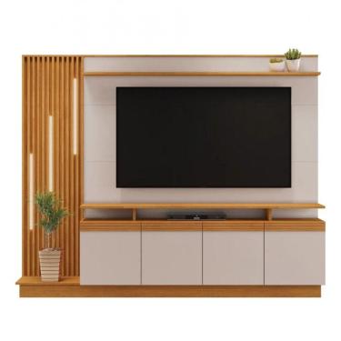 Imagem de Estante Home Ripado Absoluto com Led JCM