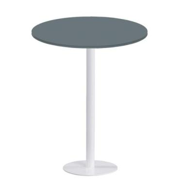 Imagem de Mesa Pisa Beta Bistrô Fratini 107,50cm (A) Disco Redondo Branco Tampo 