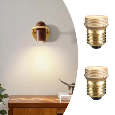 Imagem de Harwez Lâmpadas Led Pequenas, Lâmpada E26 Equivalente A 40 W, Usa 3,5 Watts, 3000 K, Branco Quente, Regulável Para 220 Lúmens, Luzes Edison Vintage Sem Filamento Quarto, Luminárias De Teto, Pacote C