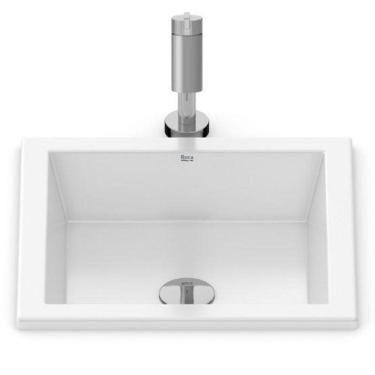 Imagem de Cuba Sobrepor 41x41cm Optica Pq41 Branco Roca