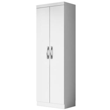 Imagem de Armário Multiuso 2 Portas 3 Prateleiras Maré - Aramóveis, Branco