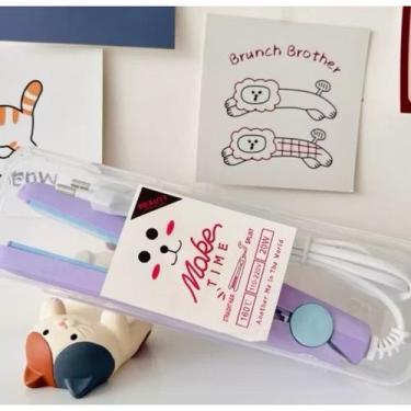 Imagem de kit Mini Chapinha Prancha De Cabelo Portátil Com Case Transporte Bivol