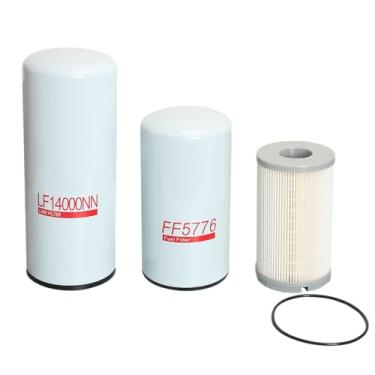 Imagem de JAVOUKA Kit De Filtro Combustível Ff5776 K37-1029, Compatível Com Cummins Isx15, Troca Óleo, Original Nº Lf14000Nn