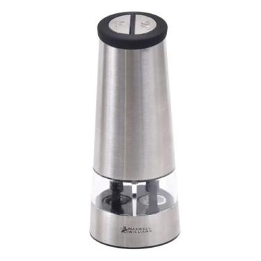 Imagem de Moedor Elétrico Sal e Pimenta Duplo Aço Inox Maxwell & Williams Cosmop