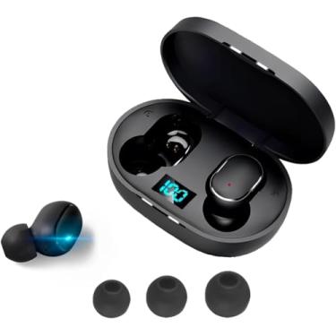 Imagem de Fone De Ouvido Bluetooth 5.1 Sem Fio Tws Wireless Com Visor Compatível Com Iphone Android Intra-Auricular Microfone Estéreo com Redução de Ruído Linha Super Premium