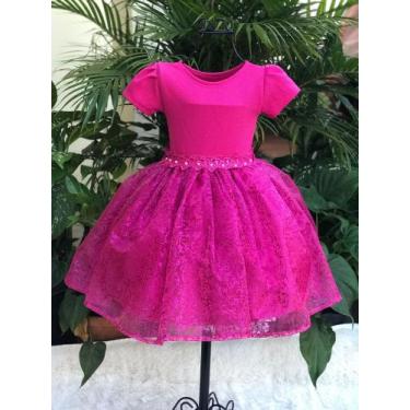 Imagem de Vestido rosa pink infantil - PRÓPRIA, 14