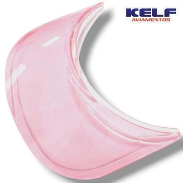 Imagem de Aba Translúcida para Boné ou Viseira - Cor Rosa Claro - KELF
