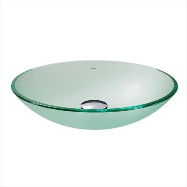 Imagem de Cuba de Apoio de Vidro Temperado 35cm 8mm - Cris Metal