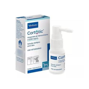 Imagem de Cortotic Tratamento Otológico Spray Para Cães Virbac 16ml