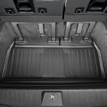 Imagem de Forro de carga premium para Kia Carnival LX SX Prestige 2022-2024 - 100% de proteção - Tapete de porta-malas de carro de ajuste personalizado - Tapete de carga para todas as estações - Forros de