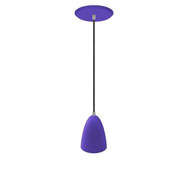 Imagem de Pendente Tulipa, Cromalux, 300710, 25 W, Roxo Fosco