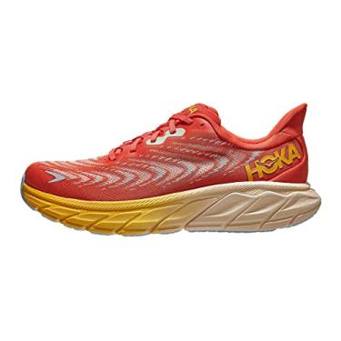 Imagem de Hoka Tênis de corrida masculino One One Arahi 6, Fiesta Amarelo âmbar, 42