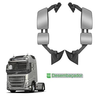 Imagem de Conjunto Retrovisor p Volvo FH 2015 a 2021 c Desembaçador LE