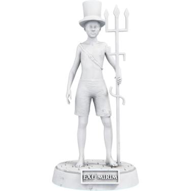 Imagem de Estátua Exu Mirim Imagem Umbanda Candomblé - Exumirim (Cor Mármore)