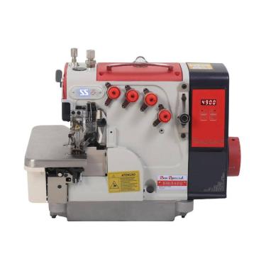 Imagem de Máquina Costura Industrial Interlock Transporte Duplo SS998D-TD-5H-ST-ES 220V - Sun Special