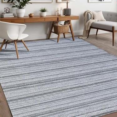 Imagem de Tapete De Sala ou Quarto Nantes 1,32 x 2,00 Antiderrapante Cinza