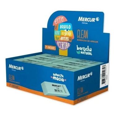 Imagem de Borracha clean verde box 24pcs - mercur