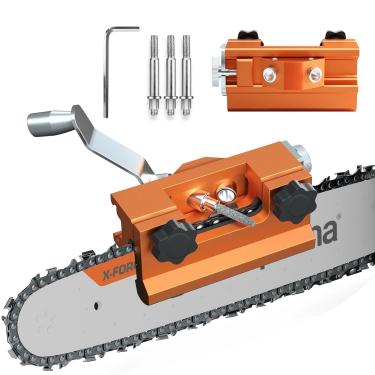 Imagem de Xaninp Kit de gabarito de afiar motosserra, afiador de motosserra