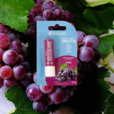 Imagem de Protetor labial Isacare Sabor Uva Verde fps 15 3,5g