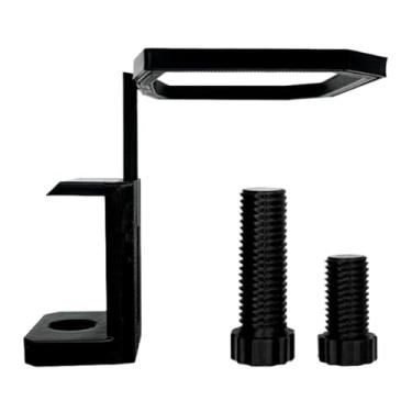 Imagem de DimyFew Suporte de saco de lixo de mesa com gancho, suporte de mesa para saco de lixo para piqueniques de jardim, sala de serviço e cozinha