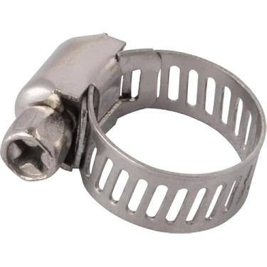 Imagem de ABRAÇADEIRA 50 PCS AÇO INOX E FERRO 5/8'' - 1,9CM X 2,5CM X 0,7CM